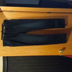 Mens bertini soft blue  jeans sz 40 dark stretch 33 inseam modern sportswear